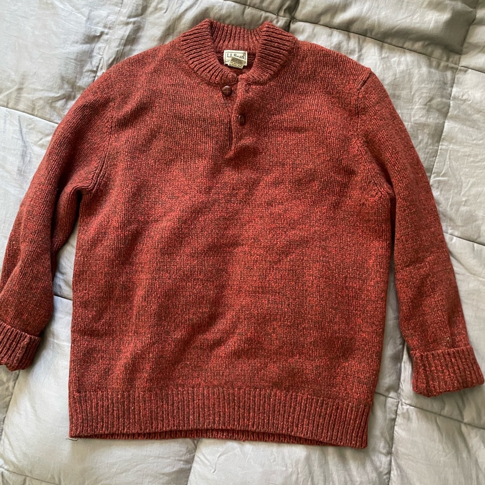 L.L. bean Classic Ragg Wool Sweater